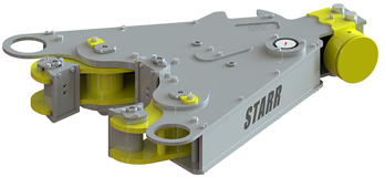 10 3/4" Backup Assembly, 40K Ft-Lbs, Wedge Style, 12In² Comp. Loadcell Mount Kit photo
